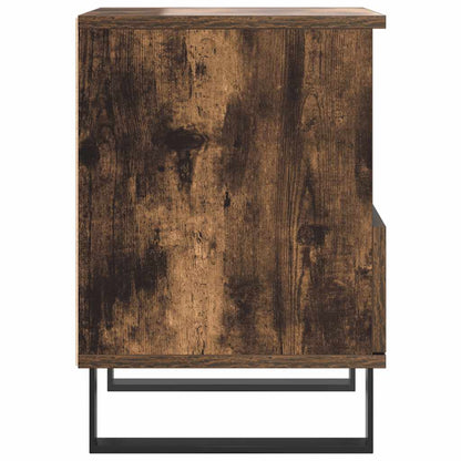 vidaXL Tables de chevet 2 pcs Chêne fumé 40x35x50 cm Bois d'ingénierie