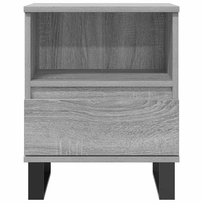 vidaXL Nachttisch Grau Sonoma 40x35x50 cm Holzwerkstoff