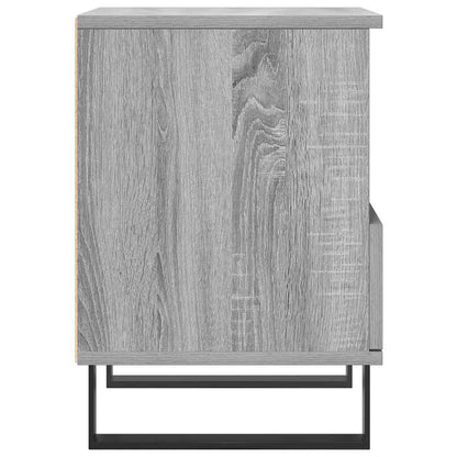 vidaXL Nachttisch Grau Sonoma 40x35x50 cm Holzwerkstoff