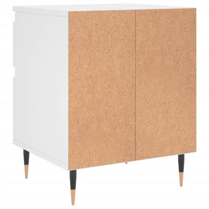 vidaXL Nachttisch Weiß 40x35x50 cm Holzwerkstoff