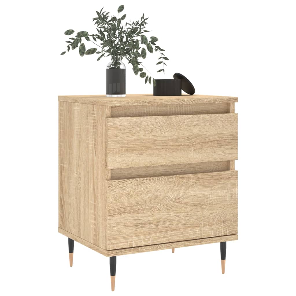 vidaXL Nachttisch Sonoma-Eiche 40x35x50 cm Holzwerkstoff