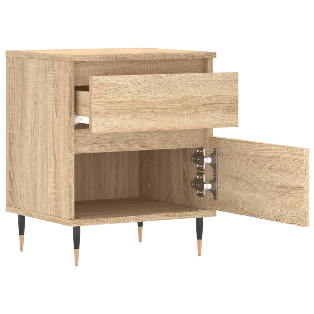 vidaXL Nachttisch Sonoma-Eiche 40x35x50 cm Holzwerkstoff
