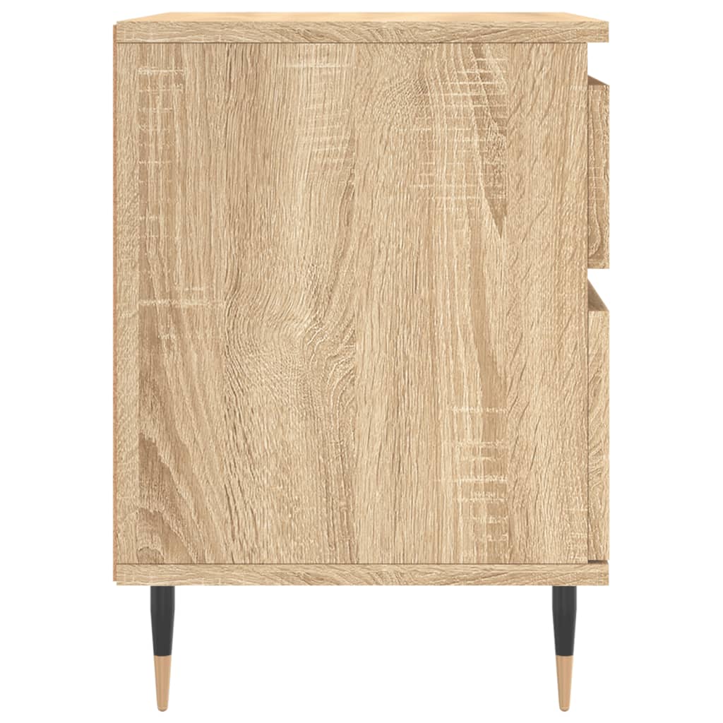 vidaXL Nachttisch Sonoma-Eiche 40x35x50 cm Holzwerkstoff