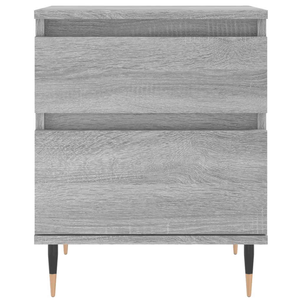 vidaXL Nachttisch Grau Sonoma 40x35x50 cm Holzwerkstoff