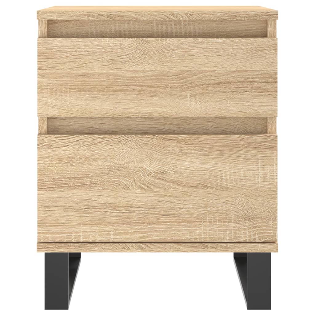 vidaXL Nachttisch Sonoma-Eiche 40x35x50 cm Holzwerkstoff
