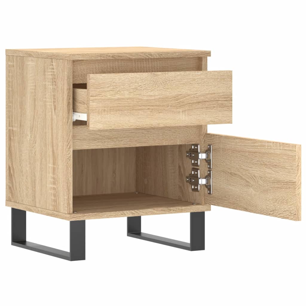 vidaXL Nachttisch Sonoma-Eiche 40x35x50 cm Holzwerkstoff