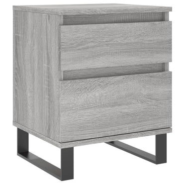 vidaXL Nachttisch Grau Sonoma 40x35x50 cm Holzwerkstoff