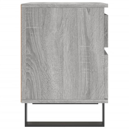vidaXL Nachttisch Grau Sonoma 40x35x50 cm Holzwerkstoff