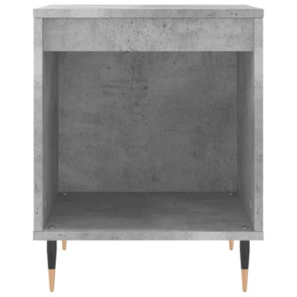 vidaXL Nachttisch Betongrau 40x35x50 cm Holzwerkstoff