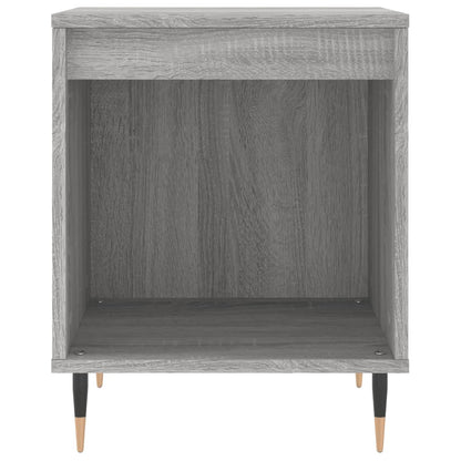 vidaXL Nachttische 2 Stk. Grau Sonoma 40x35x50 cm Holzwerkstoff