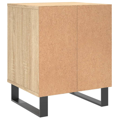 vidaXL Nachttische 2 Stk. Sonoma-Eiche 40x35x50 cm Holzwerkstoff