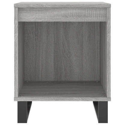 vidaXL Nachttische 2 Stk. Grau Sonoma 40x35x50 cm Holzwerkstoff