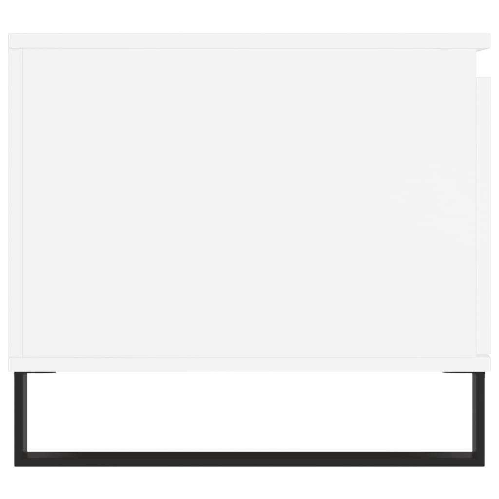 vidaXL Couchtisch Weiß 100x50x45 cm Holzwerkstoff