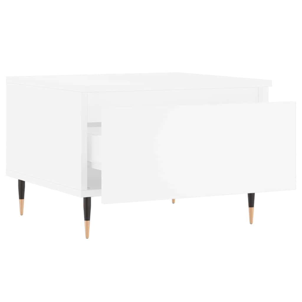 vidaXL Couchtisch Weiß 50x46x35 cm Holzwerkstoff