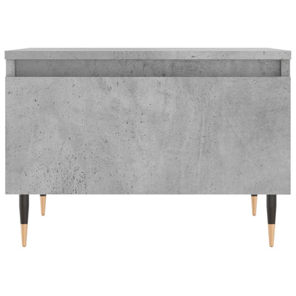 vidaXL Couchtische 2 Stk. Betongrau 50x46x35 cm Holzwerkstoff