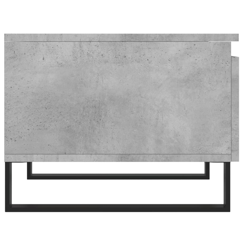 vidaXL Tables basses 2 pcs. Gris béton 50x46x35 cm Bois d'ingénierie