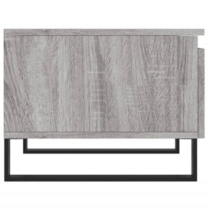 vidaXL Tables basses 2 pcs Gris Sonoma 50x46x35 cm Bois d'ingénierie