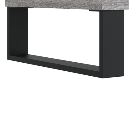 vidaXL Tables basses 2 pcs Gris Sonoma 50x46x35 cm Bois d'ingénierie