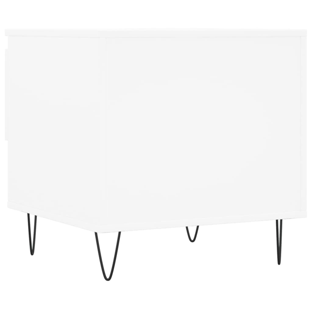 vidaXL Couchtisch Weiß 50x46x50 cm Holzwerkstoff