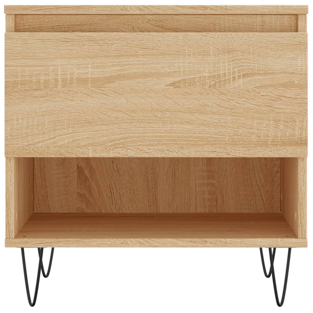 vidaXL Couchtisch Sonoma-Eiche 50x46x50 cm Holzwerkstoff