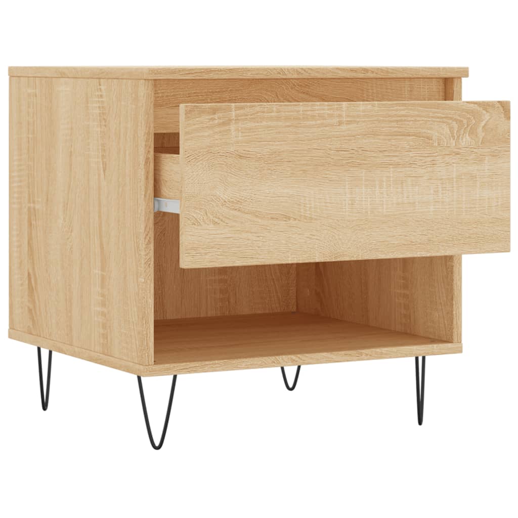 vidaXL Couchtisch Sonoma-Eiche 50x46x50 cm Holzwerkstoff