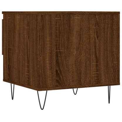 vidaXL Couchtische 2 Stk. Braun Eichen-Optik 50x46x50 cm Holzwerkstoff