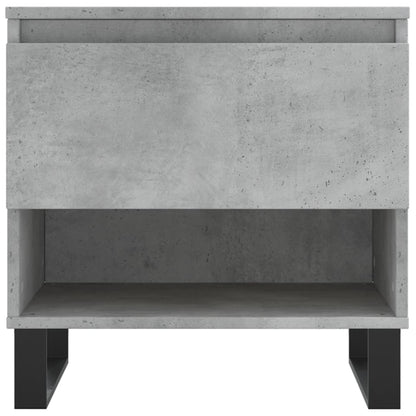 vidaXL Couchtische 2 Stk. Betongrau 50x46x50 cm Holzwerkstoff