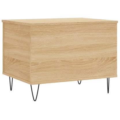 vidaXL Table basse chêne sonoma 60x44,5x45 cm bois d'ingénierie
