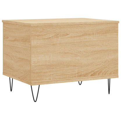 vidaXL Table basse chêne sonoma 60x44,5x45 cm bois d'ingénierie