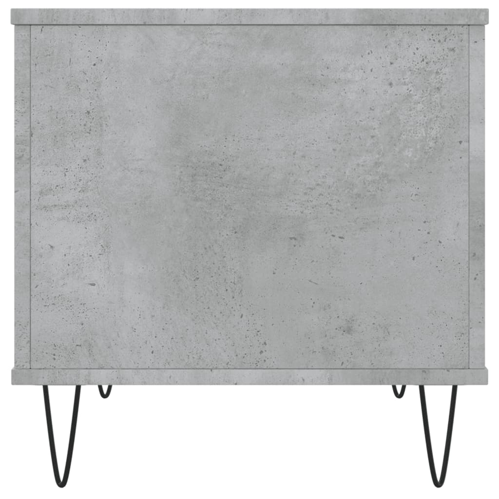 vidaXL Couchtisch Betongrau 60x44,5x45 cm Holzwerkstoff