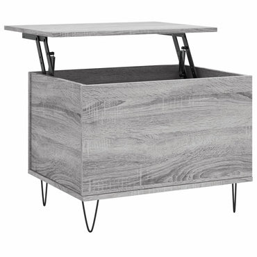 vidaXL Table basse gris sonoma 60x44,5x45 cm Aggloméré