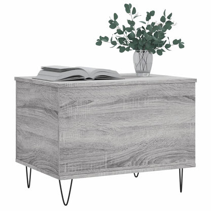 vidaXL Table basse gris sonoma 60x44,5x45 cm Aggloméré
