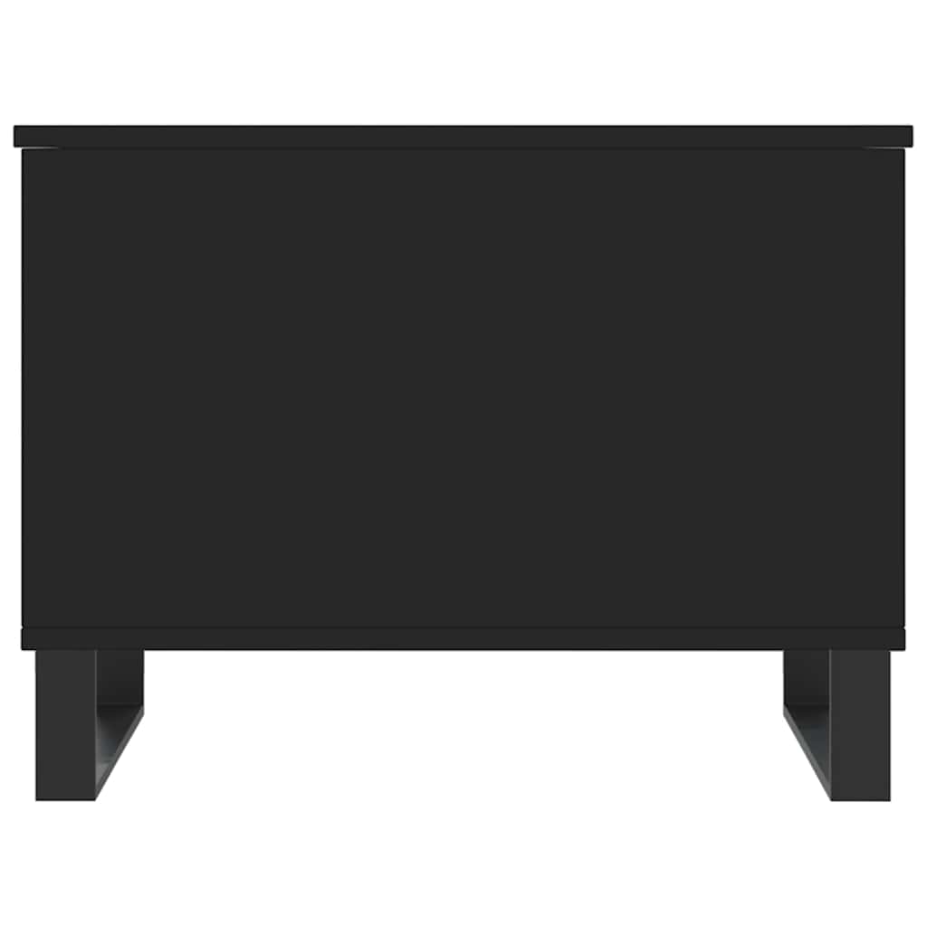 vidaXL Couchtisch Schwarz 60x44,5x45 cm Holzwerkstoff