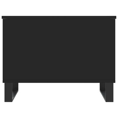 vidaXL Couchtisch Schwarz 60x44,5x45 cm Holzwerkstoff