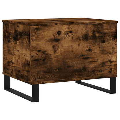 vidaXL Couchtisch Räuchereiche 60x44,5x45 cm Holzwerkstoff
