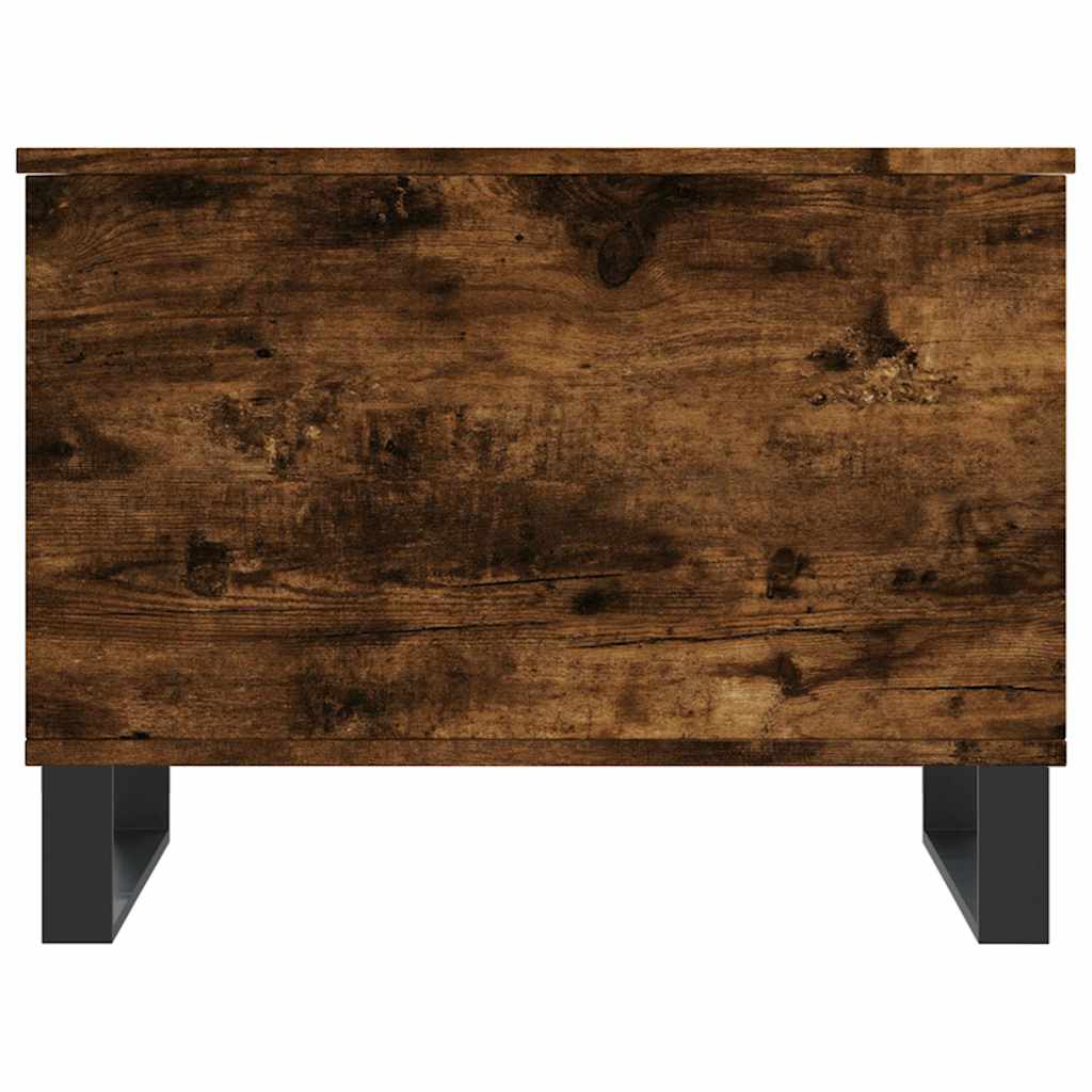 vidaXL Couchtisch Räuchereiche 60x44,5x45 cm Holzwerkstoff