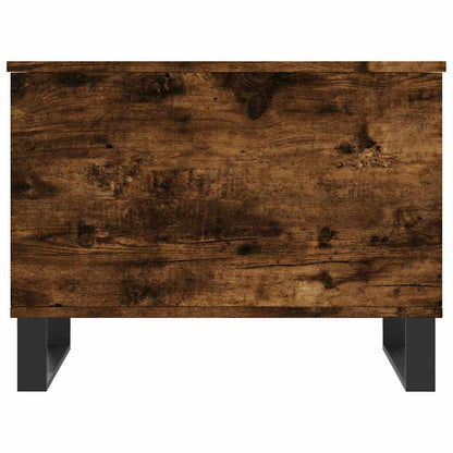 vidaXL Couchtisch Räuchereiche 60x44,5x45 cm Holzwerkstoff