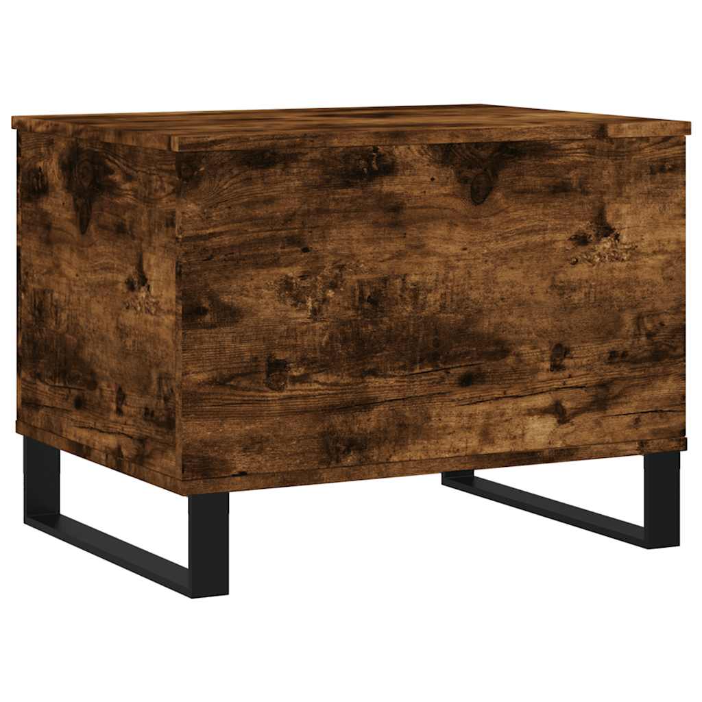 vidaXL Couchtisch Räuchereiche 60x44,5x45 cm Holzwerkstoff