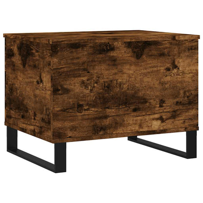 vidaXL Couchtisch Räuchereiche 60x44,5x45 cm Holzwerkstoff