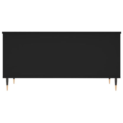 vidaXL Couchtisch Schwarz 90x44,5x45 cm Holzwerkstoff