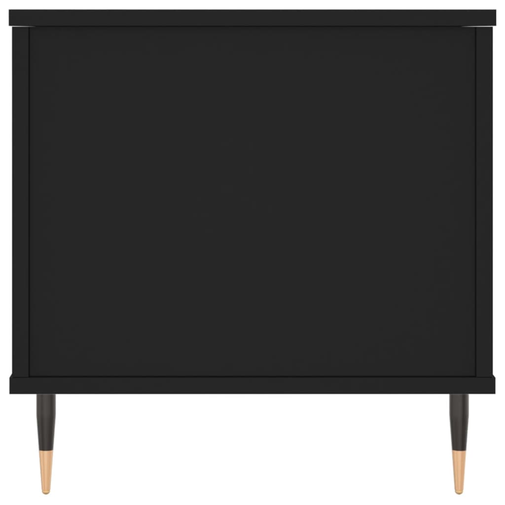 vidaXL Couchtisch Schwarz 90x44,5x45 cm Holzwerkstoff