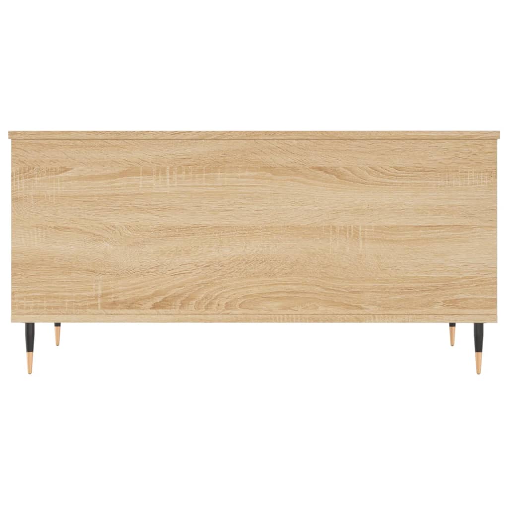 vidaXL Couchtisch Sonoma-Eiche 90x44,5x45 cm Holzwerkstoff