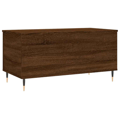vidaXL Couchtisch Braun Eichen-Optik 90x44,5x45 cm Holzwerkstoff
