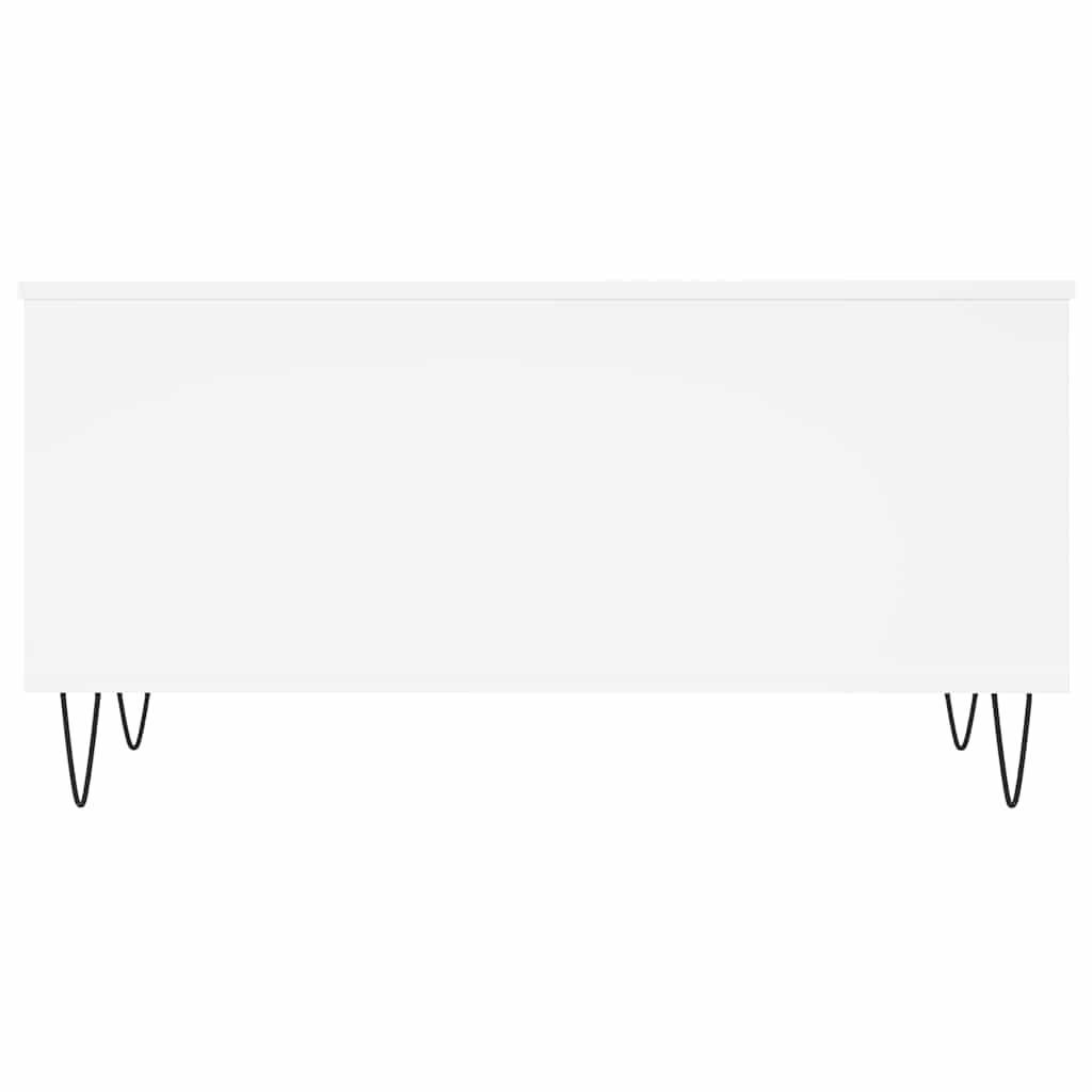 vidaXL Couchtisch Weiß 90x44,5x45 cm Holzwerkstoff