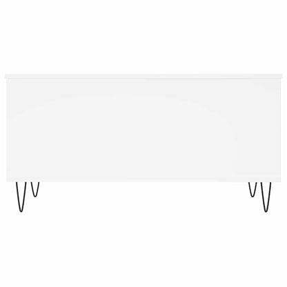 vidaXL Couchtisch Weiß 90x44,5x45 cm Holzwerkstoff