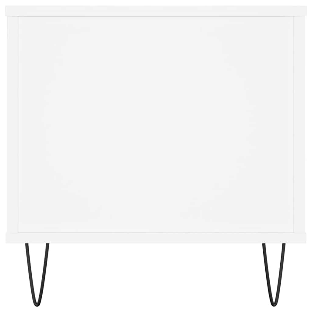 vidaXL Couchtisch Weiß 90x44,5x45 cm Holzwerkstoff
