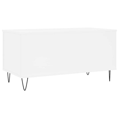 vidaXL Couchtisch Weiß 90x44,5x45 cm Holzwerkstoff