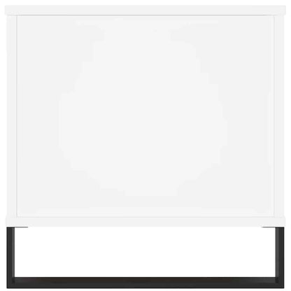 vidaXL Table basse blanc 90x44,5x45 cm Aggloméré
