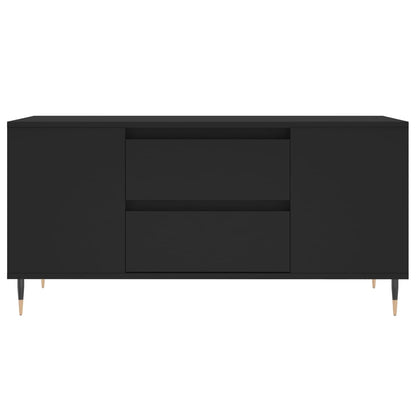 vidaXL Table basse noir 102x44,5x50 cm Aggloméré