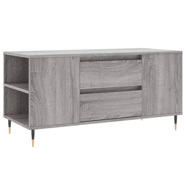 vidaXL Table basse gris chêne sonoma 102x44,5x50 cm Aggloméré